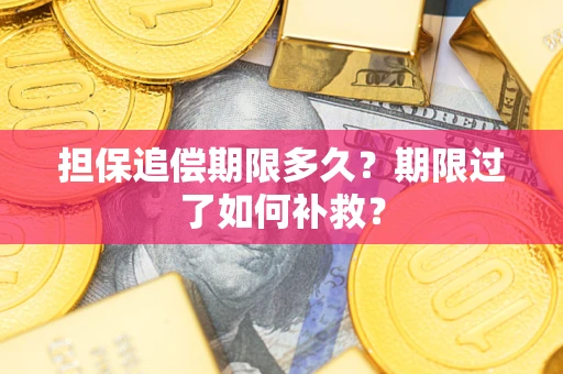 济南担保追偿期限多久？期限过了如何补救？
