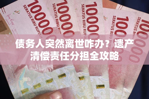 济南债务人突然离世咋办？遗产清偿责任分担全攻略