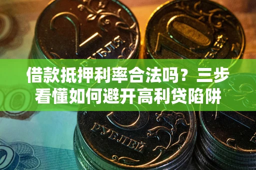 济南借款抵押利率合法吗？三步看懂如何避开高利贷陷阱