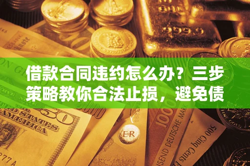 济南借款合同违约怎么办？三步策略教你合法止损，避免债务危机升级