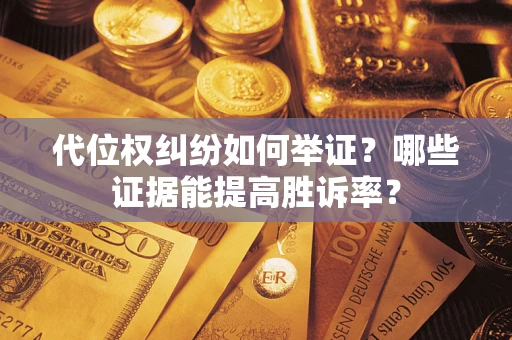 济南代位权纠纷如何举证？哪些证据能提高胜诉率？